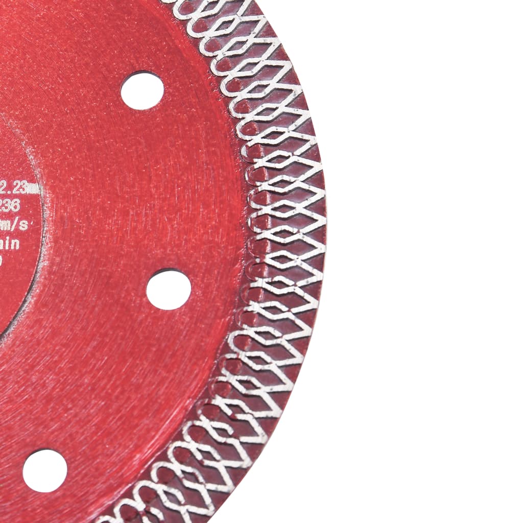 Vidaxl Diamond Blade z otworami 125 mm stali