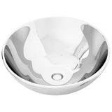 Vidaxl Washbasin 32,5x14 cm ceramiczny srebrny kolorowy