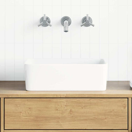 Vidaxl Washbasin 40x30x13 cm ceramiczna biała