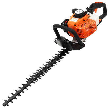 Spalinowe nożyce do żywopłotu Vidaxl 722 mm w kolorze pomarańczowym i czarnym