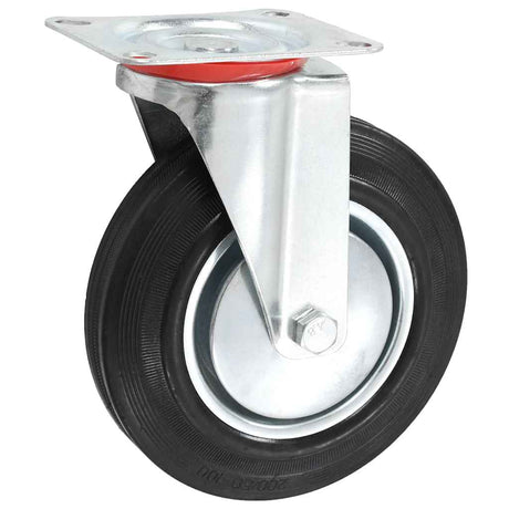 Kółka skrętne Vidaxx 4 szt. 200 mm
