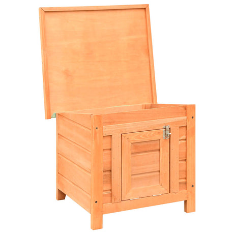 Vidaxl Kattenhuis 50x46x43.5 cm stałą sosnową i sosnową