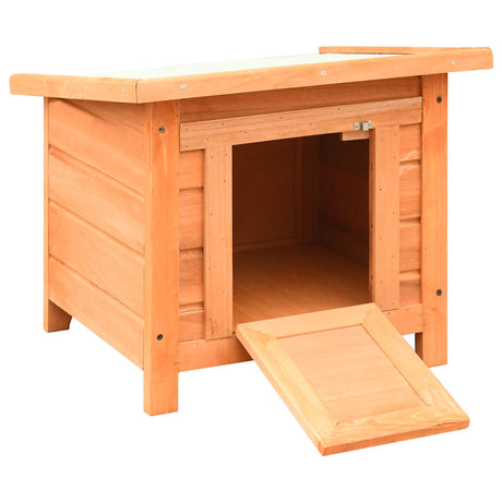 Vidaxl Kattenhuis 50x46x43.5 cm stałą sosnową i sosnową