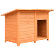 Vidaxl Dog Loft 120x77x86 cm Solid sosna i drewno ogniowe