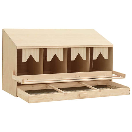 SHELTER SHETRETURY VIDAXL 4 COUNDSY 106X40X59 CM SINE