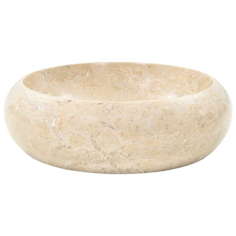 Zlew Vidaxx 40x12 cm marmurkowy krem