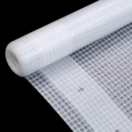 Vidaxl leno tarpaulin 260 g m² 4x4 m biały