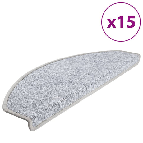 Vidaxl 15 Struses 65x24x4 cm jasnoszary