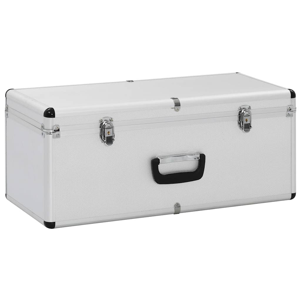 Vidaxl Storage Bockets 3 St Aluminiowy srebrny kolor