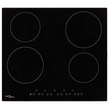 Vidaxl Ceramic Hob z 4 strefami gotowania Control 6000 W