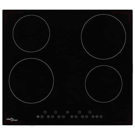 Vidaxl Ceramic Hob z 4 strefami gotowania Control 6000 W