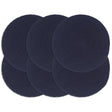 VIDAXL PACKATY 6 STS ROIN 38 CM BAWEŁNY PLABLE BLUE BLUE