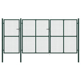 Port Vidaxl 400x200 cm stalowy zielony