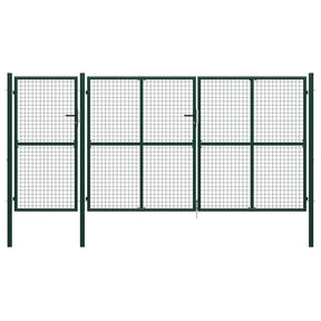 Port Vidaxl 400x200 cm stalowy zielony