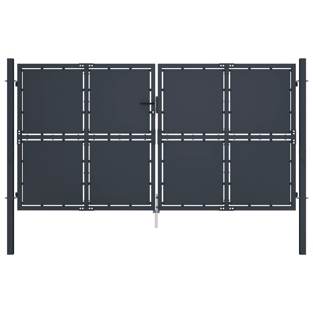 Brama VidaXL 300x200 cm stal antracytowa