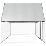 Vidaxl Chicken Run 4x2x2 M ocynkowana stal