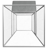 Vidaxl Chicken Run 5x1x1,5 m ocynkowana stal