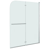 Vidaxl Shower Embluose 2 Panele 120x140 cm ESG