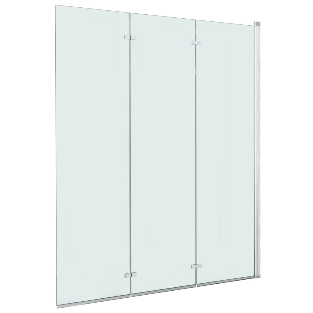 Vidaxl Shower Emplace 3 panele 130x138 cm esg