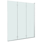 Vidaxl Shower Emplace 3 panele 130x138 cm esg