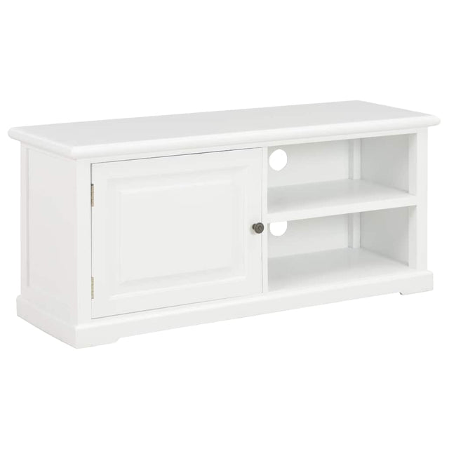 Vidaxl tv-meubel 90x30x40 cm hout wit