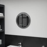 Lustro ścienne Vidaxx 40 cm szkło hartowane
