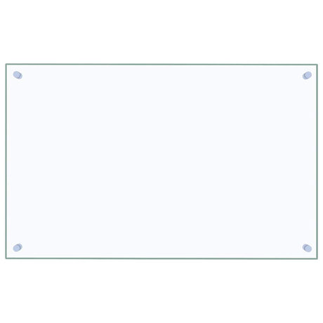 Vidaxl Splash Screen Kitchen 80x50 cm Hartowane szkło przezroczyste