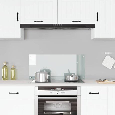 Vidaxl Splash Screen Kitchen 90x40 cm Hartowane szkło przezroczyste