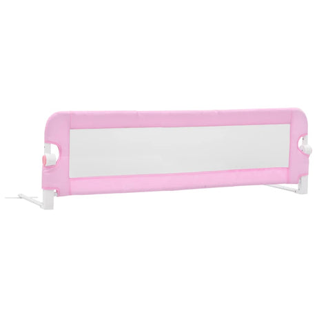 Toddler złoża łóżka vidaxl 120x42 cm poliestrowy różowy