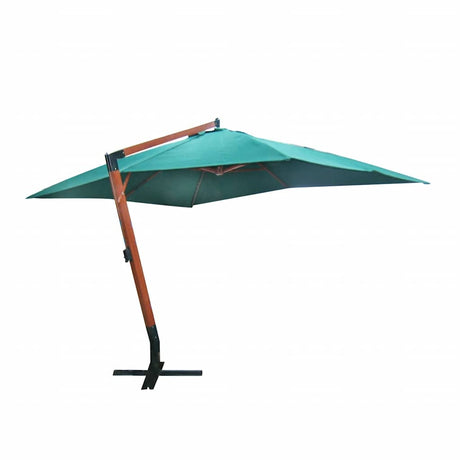 Vidaxl pływający Parasol Melia 300x400 cm zielony