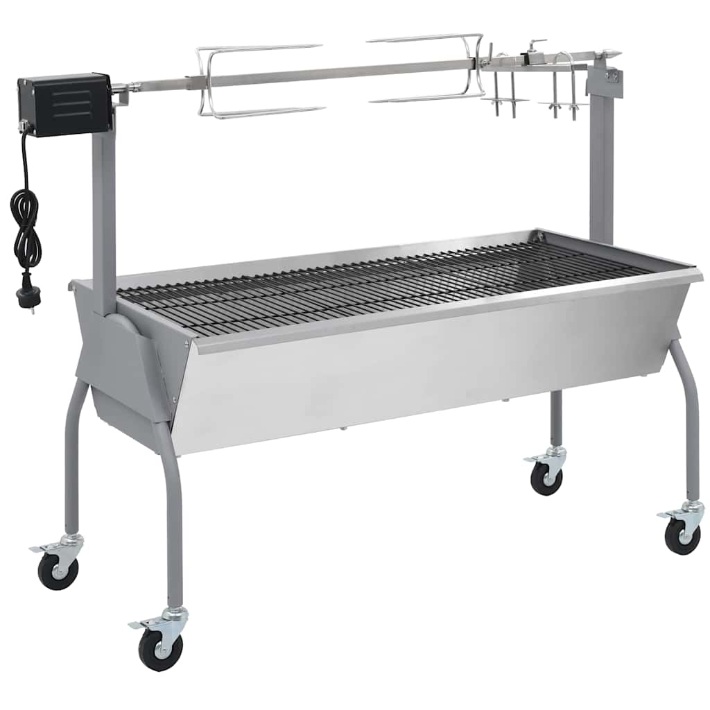 Grill z rożna Vidaxx z silnikiem elektrycznym