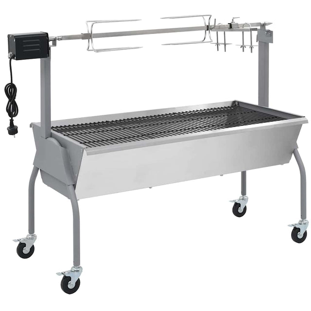 Grill z rożna Vidaxx z silnikiem elektrycznym