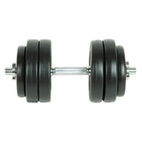 VidaXL 9-częściowy zestaw hantli 15 kg