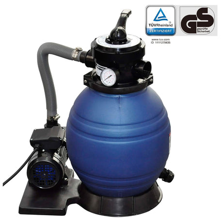Vidaxl piaskowca pompa filtra 400 w 11000 l u