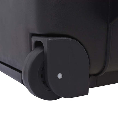Vidaxl Hardcase Transport z kołami i pianką wewnątrz