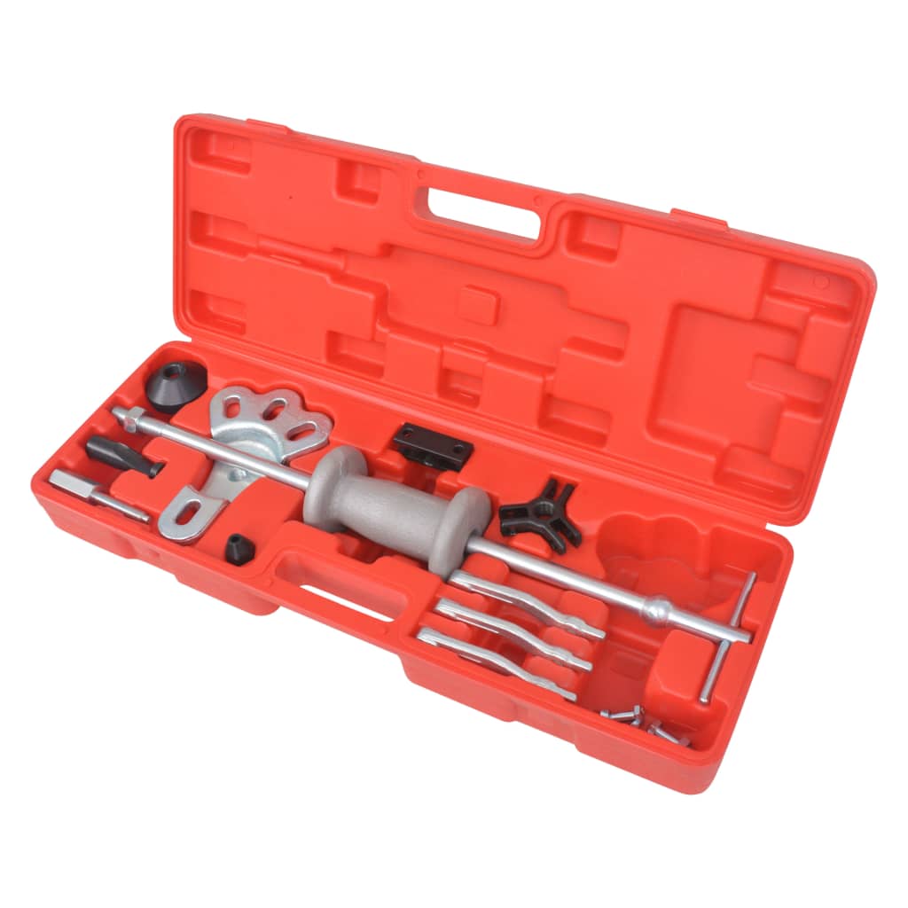 Vidaxl Trekkerset z przesuwanym młotem Universal