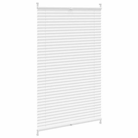 Vidaxl plisséjaloezie 70x100 cm wit