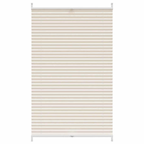 Żaluzja plisowana VidaXL 90x100cm w kolorze kremowym