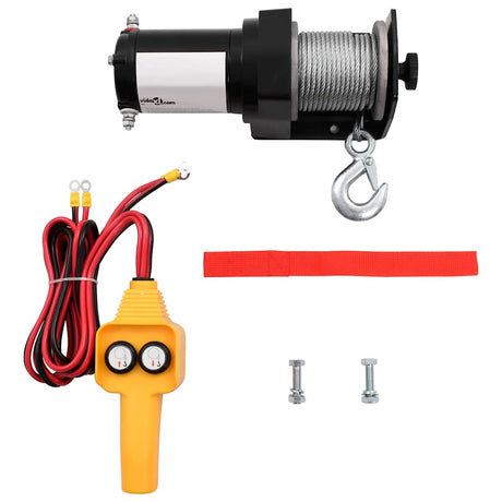 Vidaxl Electric Winch 12V 907 kg z pilotem