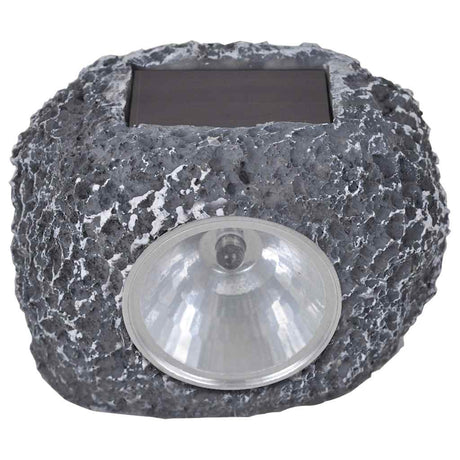 Vidaxl Outdoor Spotlight Solar LED 12 St Stone -w kształcie kamienia