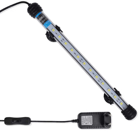 Lampa akwariowa LED Vidaxxl 28 cm biała