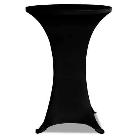 Vidaxl Stojak stołowy rozciąganie Ø60 cm czarny (2 sztuki)