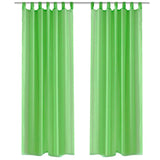 Vidaxl Curtain Apple Green 140x175 cm (2 sztuki)