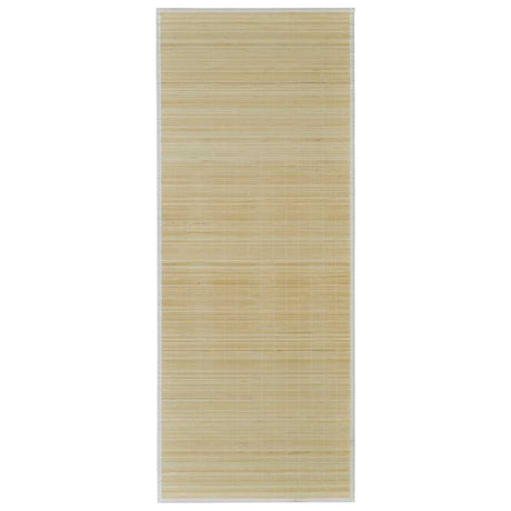 Vidaxl dywan prostokątny 80x300 cm bambus naturalny