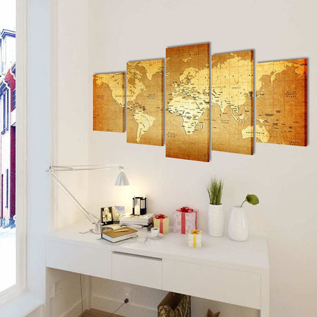 Vidaxl Canvas Wall Ciśnienie