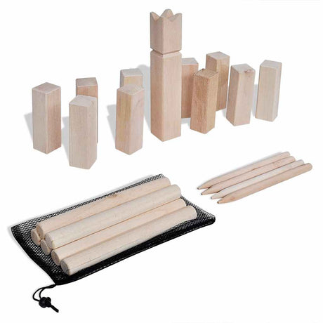 Vidaxl Wooden Kubb Game