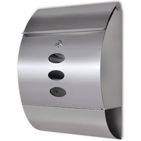 Vidaxl Letterbox Stal nierdzewna