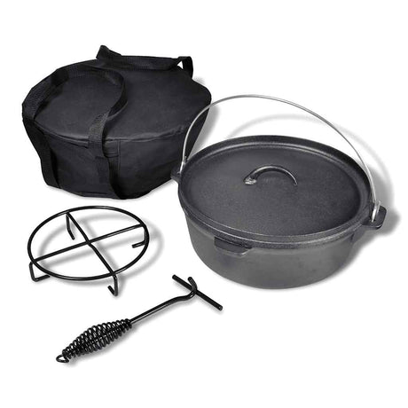 Vidaxl Braadpan 5.6 L, w tym akcesoria