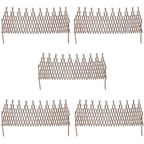 Vidaxl Willow Fence 5 szt. 170x37 cm