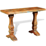 Vidaxl wandtafel massief gerecycled hout